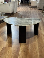 Thrice Wood Coffee Table with Marble thumbnail 4