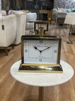 Vesper Stainless Steel Table Clock with Aluminium thumbnail 2