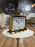 Vesper Stainless Steel Table Clock with Aluminium thumbnail 3