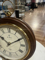 Fable Wood Table Clock with Aluminium, Glass thumbnail 6