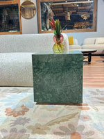 Sable Marble SideTable with Wheel - Green Marble thumbnail 1