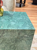 Sable Marble SideTable with Wheel - Green Marble thumbnail 3