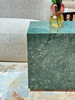 Sable Marble SideTable with Wheel - Green Marble thumbnail 5