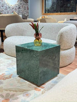 Sable Marble SideTable with Wheel - Green Marble thumbnail 6