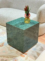 Sable Marble SideTable with Wheel - Green Marble thumbnail 7