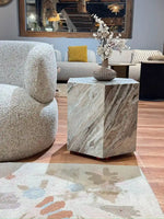Holden Sawar Marble Coffee Table with Wheel thumbnail 5