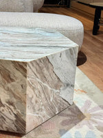 Birch Sawar Marble Coffee Table with Wheel thumbnail 4