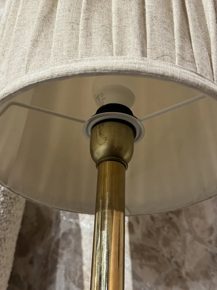 Orion Panther Marble Base Floor Lamp real view 3
