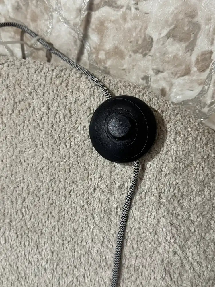 Orion Panther Marble Base Floor Lamp real view 6