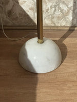 Stellan White Banswara Marble Base Floor Lamp thumbnail 3