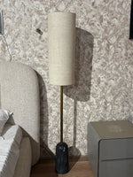 Greer Black Marble Base Floor Lamp thumbnail 1