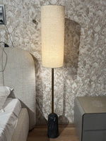 Greer Black Marble Base Floor Lamp thumbnail 2