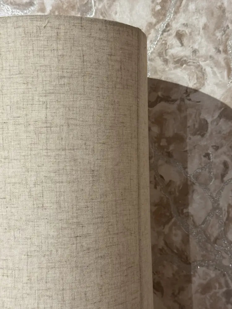 Magnus Sawar Marble Base Floor Lamp real view 4