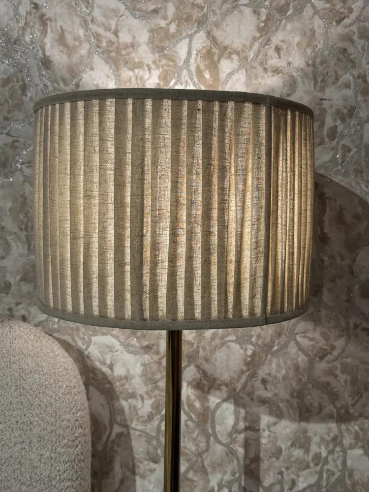 Cypress Green Marble Base Floor Lamp real view 4