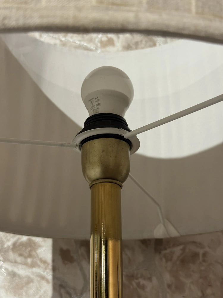 Cypress Green Marble Base Floor Lamp real view 7
