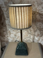Hazel Green Marble Base Table Lamp thumbnail 2