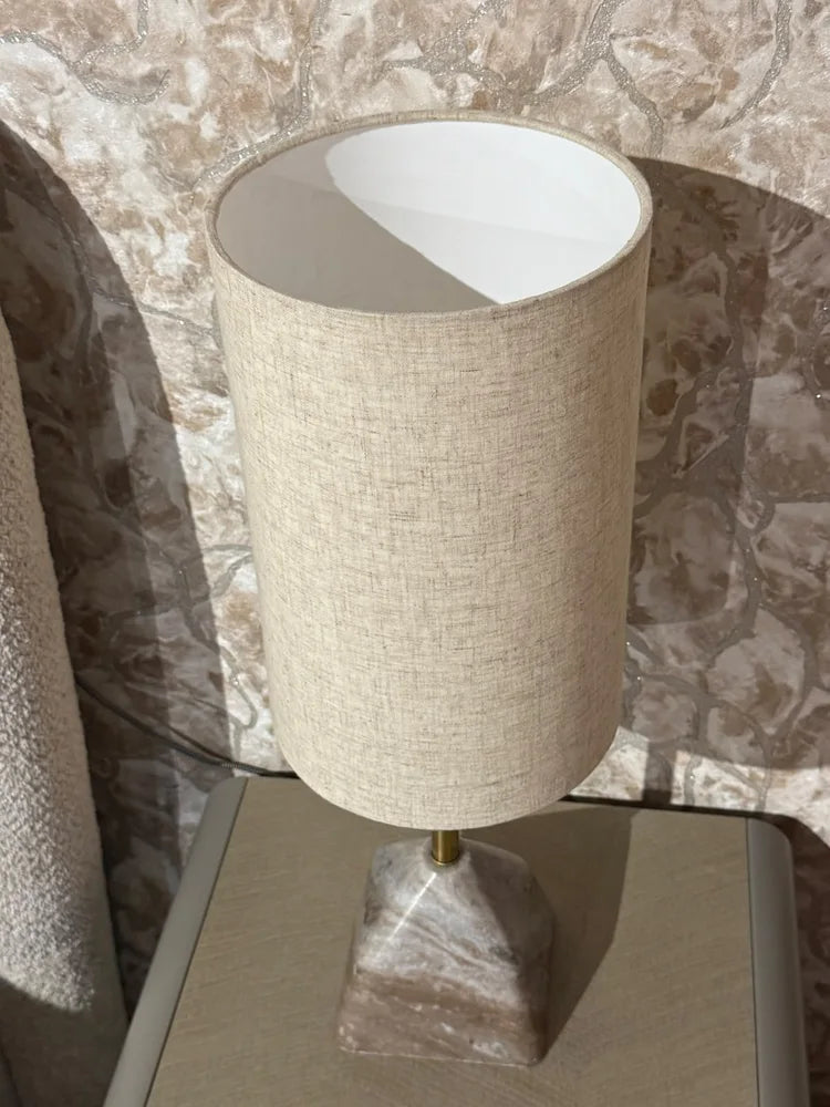 Mabel Sawar Marble Base Table Lamp real view 5