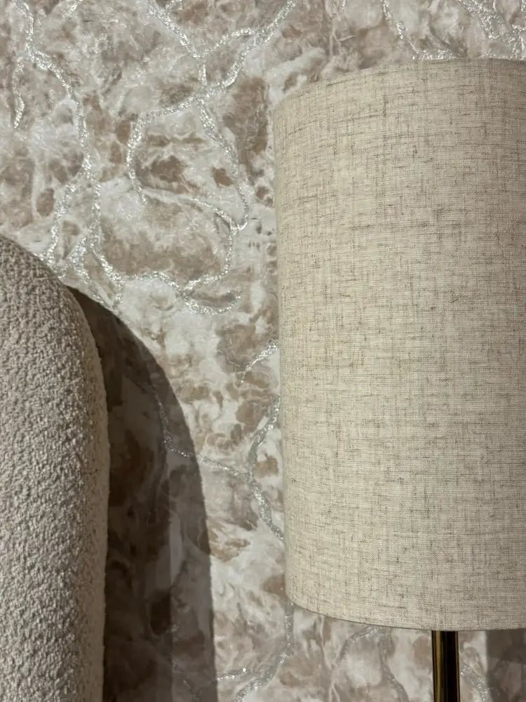 Vera Sawar Marble Base Table Lamp real view 4