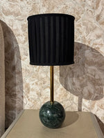 Della Green Marble Base Table Lamp thumbnail 1