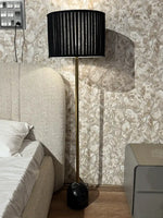 Drake Black Marble Base Floor Lamp thumbnail 3