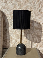 Elowen Black Marble Base Table Lamp thumbnail 1