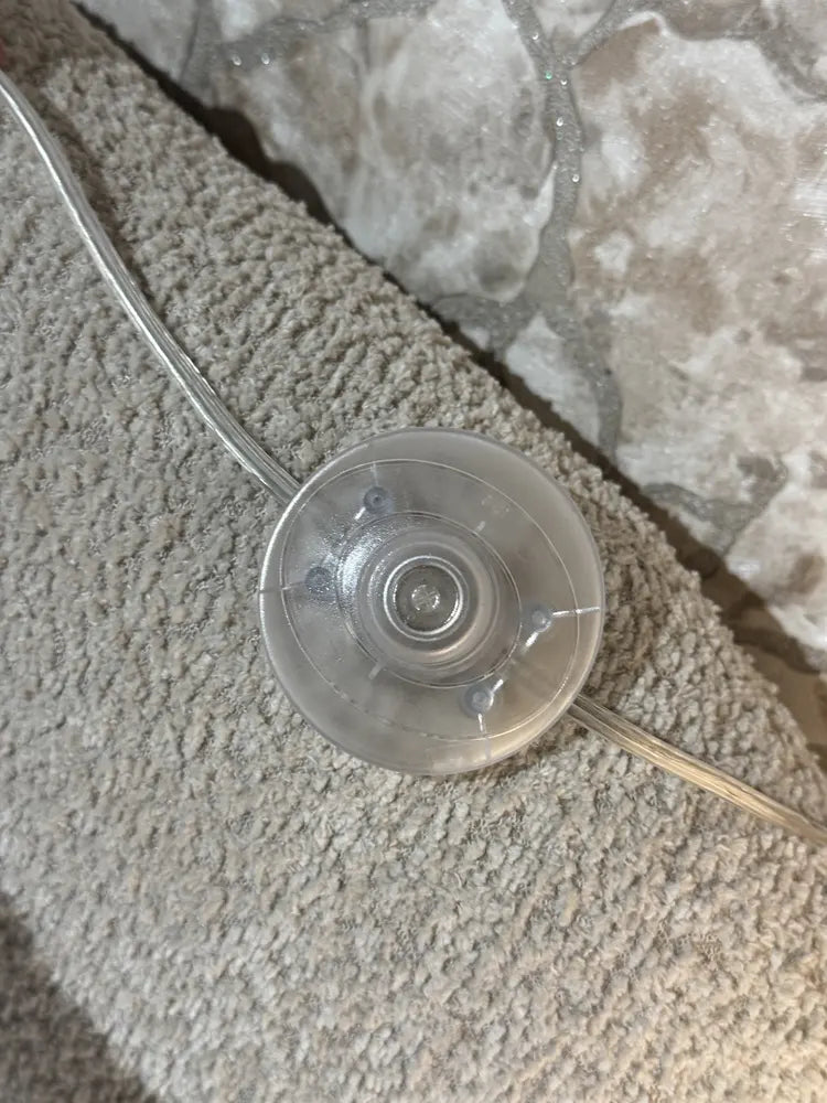 Bronte White Banswara Marble Base Floor Lamp real view 6