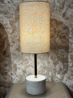 Isla White Banswara Marble Base Table Lamp thumbnail 2
