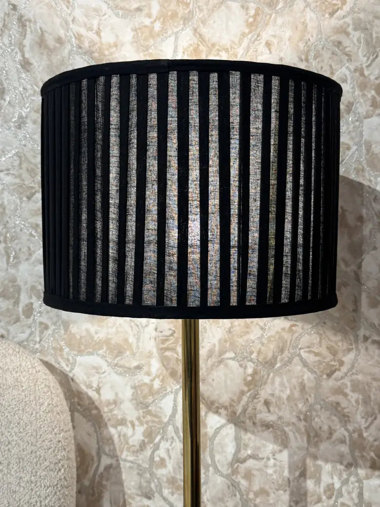 Wolfe Black Marble Base Floor Lamp real view 7