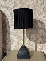 Tilda Black Marble Base Table Lamp thumbnail 1
