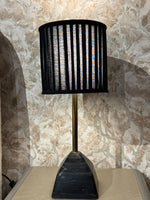 Tilda Black Marble Base Table Lamp thumbnail 2