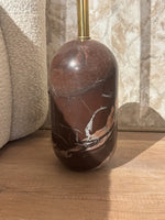 Garnet Red Marble Base Floor Lamp thumbnail 5