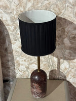 Ruby Red Marble Base Table Lamp thumbnail 5