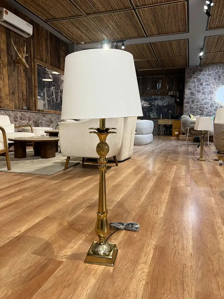 Rema Gold Table Lamp real view 1