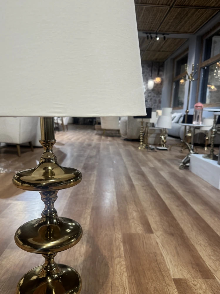 Tash Gold Table Lamp real view 3