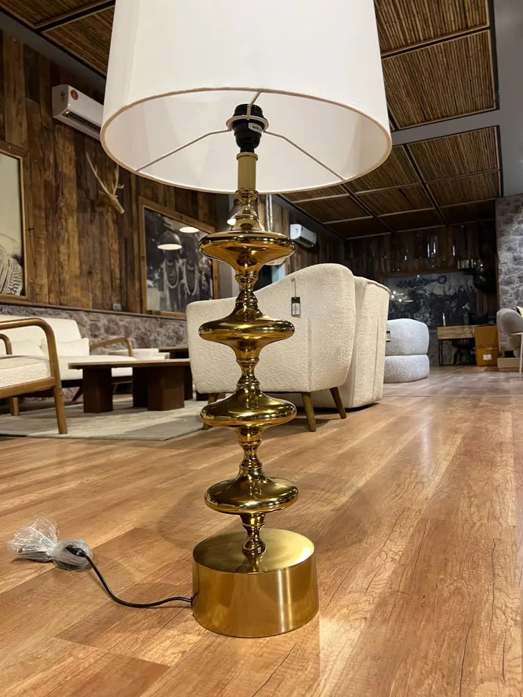 Tash Gold Table Lamp real view 4