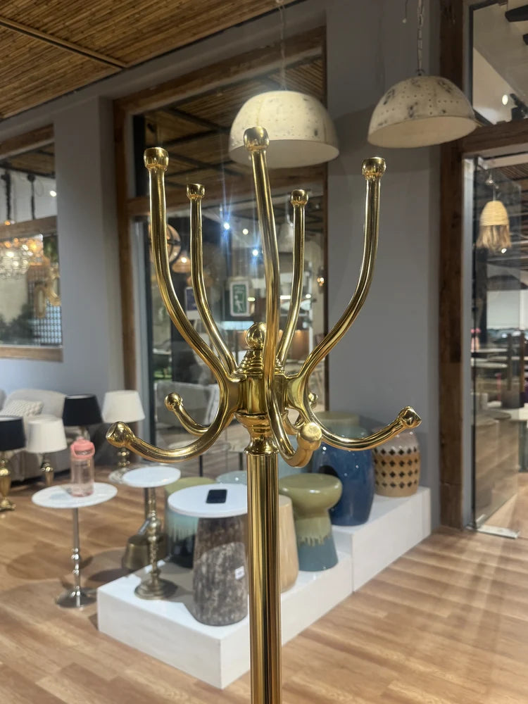 Rayn Gold Metal Coat Hanger real view 4