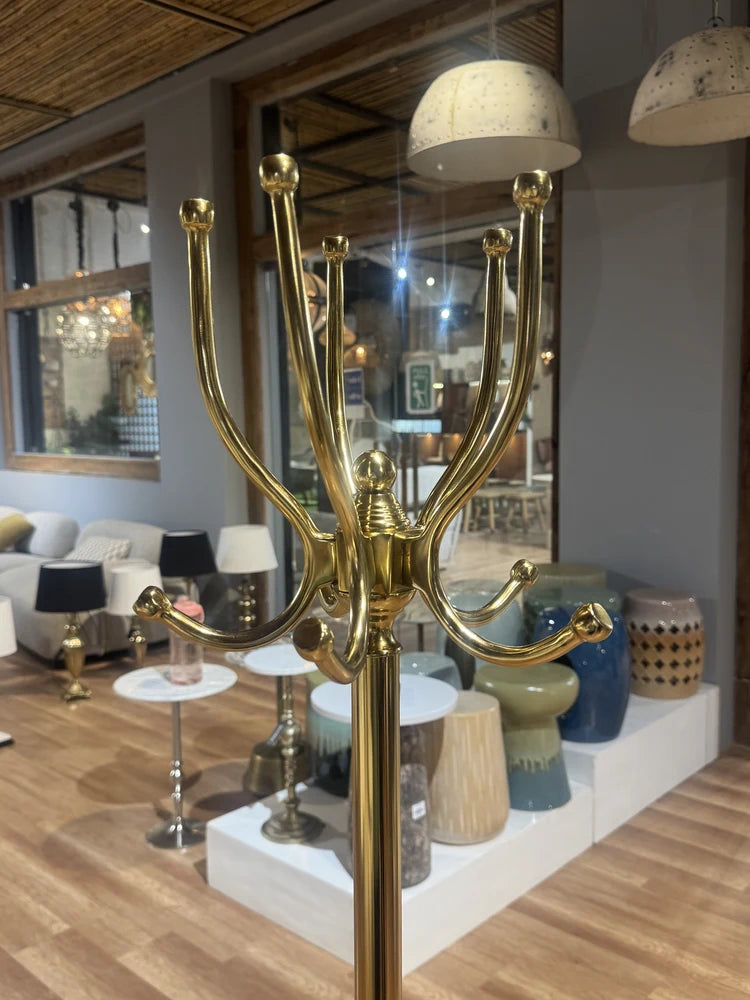 Rayn Gold Metal Coat Hanger real view 6